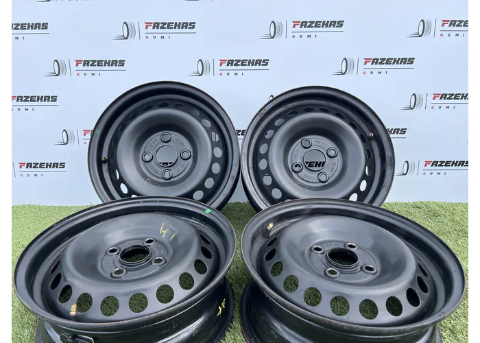 4x100 14" Hyundai gyári lemezfelni + TPMS szenzor 5,5Jx14h2 ET47 - Mobil Gumis