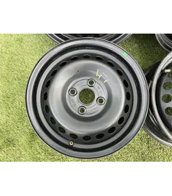 4x100 14" Hyundai gyári lemezfelni + TPMS szenzor 5,5Jx14h2 ET47 - Mobil Gumis 2