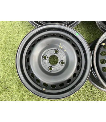 4x100 14" Hyundai gyári lemezfelni + TPMS szenzor 5,5Jx14h2 ET47 - Mobil Gumis 2