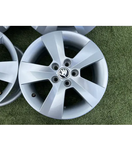 5x100 15" Skoda gyári alufelni 6Jx15h2 ET38 - Mobil Gumis 3