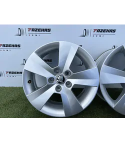 5x100 15" Skoda gyári alufelni 6Jx15h2 ET38 - Mobil Gumis 4