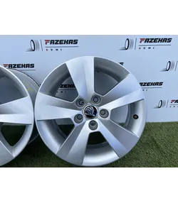 5x100 15" Skoda gyári alufelni 6Jx15h2 ET38 - Mobil Gumis 5