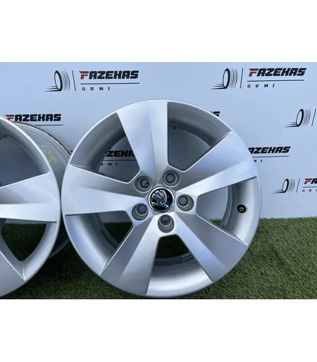 5x100 15" Skoda gyári alufelni 6Jx15h2 ET38 - Mobil Gumis 5