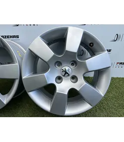4x108 16" Peugeot gyári alufelni 7Jx16h2 ET29 - Mobil Gumis 6