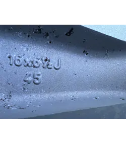 5x114.3 16" Honda gyári alufelni 6,5Jx16h2 ET45 - Mobil Gumis 8