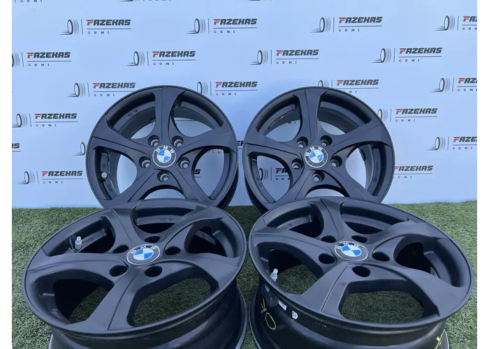 5x120 16" Bmw fekete alufelni 7Jx16h2 ET40 - Mobil Gumis