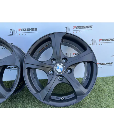 5x120 16" Bmw fekete alufelni 7Jx16h2 ET40 - Mobil Gumis 6