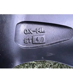 5x120 16" Bmw fekete alufelni 7Jx16h2 ET40 - Mobil Gumis 8