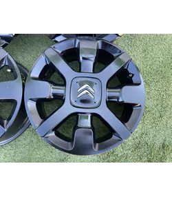 4x108 17" Citroen C4 gyári fekete alufelni 6,5Jx17h2 ET19 - Mobil Gumis 3