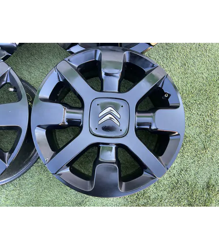 4x108 17" Citroen C4 gyári fekete alufelni 6,5Jx17h2 ET19 - Mobil Gumis 3