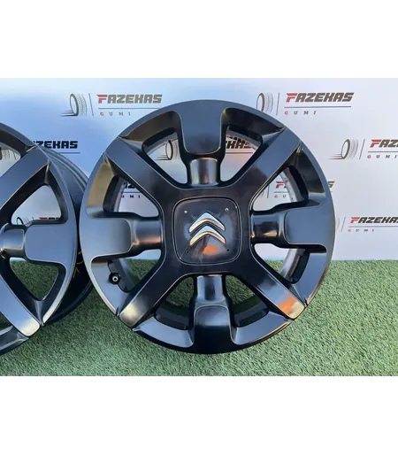 4x108 17" Citroen C4 gyári fekete alufelni 6,5Jx17h2 ET19 - Mobil Gumis 5
