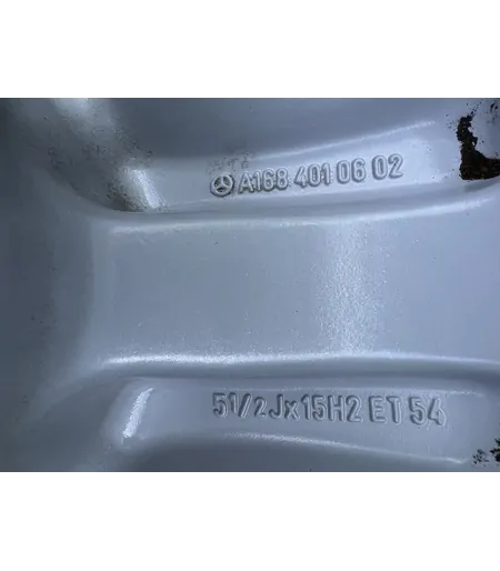 5x112 15" Mercedes gyári alufelni 5,5Jx15h2 ET54 - Mobil Gumis 7