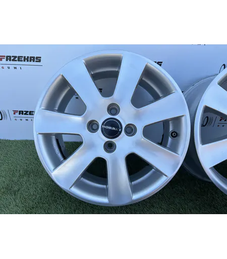 4x100 15" Borbet alufelni 6,5Jx15h2 ET40 - Mobil Gumis 5