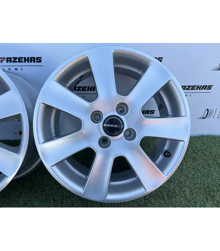 4x100 15" Borbet alufelni 6,5Jx15h2 ET40 - Mobil Gumis 6