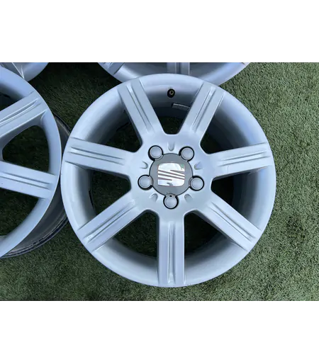 5x112 16" Seat gyári alufelni 6,5Jx16h2 ET50 - Mobil Gumis 4