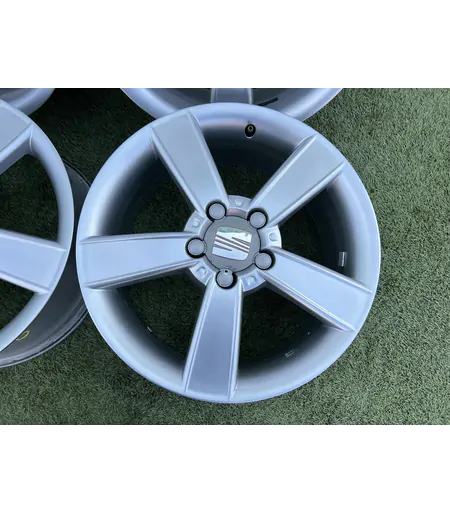 5x112 17" Seat gyári alufelni 7Jx17h2 ET54 - Mobil Gumis 4