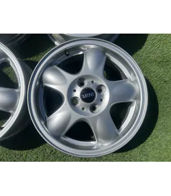 4x100 15" Mini gyári alufelni 5,5Jx15h2 ET45 - Mobil Gumis 3