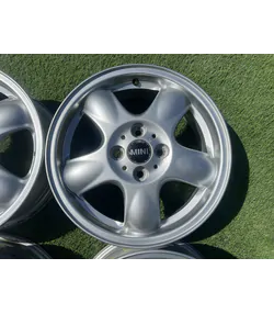 4x100 15" Mini gyári alufelni 5,5Jx15h2 ET45 - Mobil Gumis 4