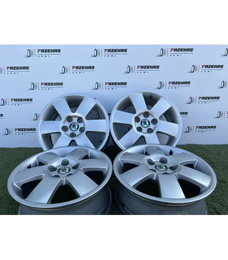 5x100 15" Skoda gyári alufelni 6Jx15h2 ET43 - Mobil Gumis