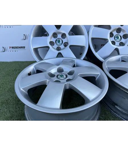 5x100 15" Skoda gyári alufelni 6Jx15h2 ET43 - Mobil Gumis 2