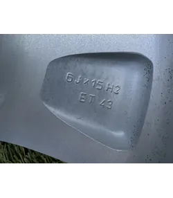 5x100 15" Skoda gyári alufelni 6Jx15h2 ET43 - Mobil Gumis 8