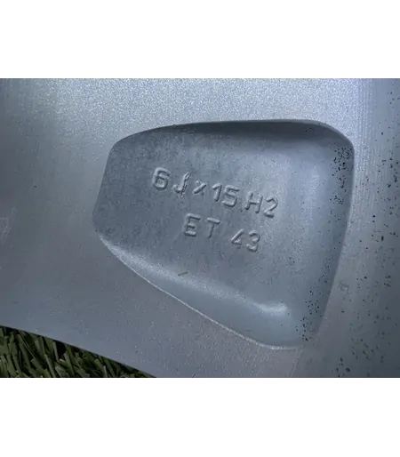 5x100 15" Skoda gyári alufelni 6Jx15h2 ET43 - Mobil Gumis 8