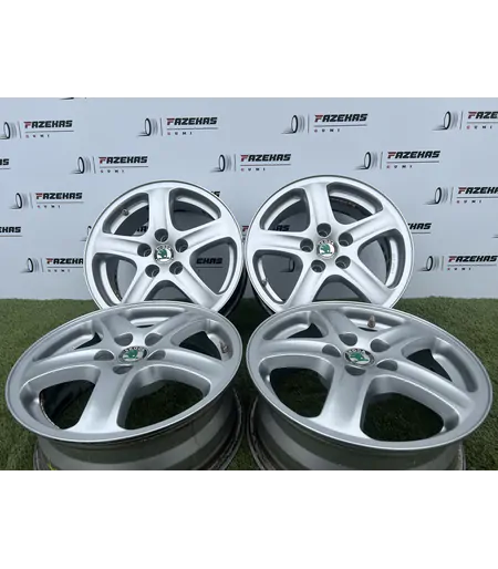 5x100 15" Skoda gyári alufelni 6Jx15h2 ET38 - Mobil Gumis