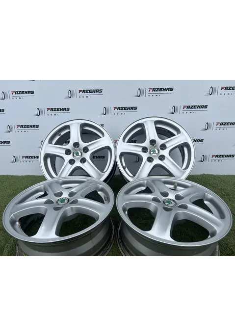 5x100 15" Skoda gyári alufelni 6Jx15h2 ET38 - Mobil Gumis