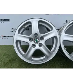 5x100 15" Skoda gyári alufelni 6Jx15h2 ET38 - Mobil Gumis 5