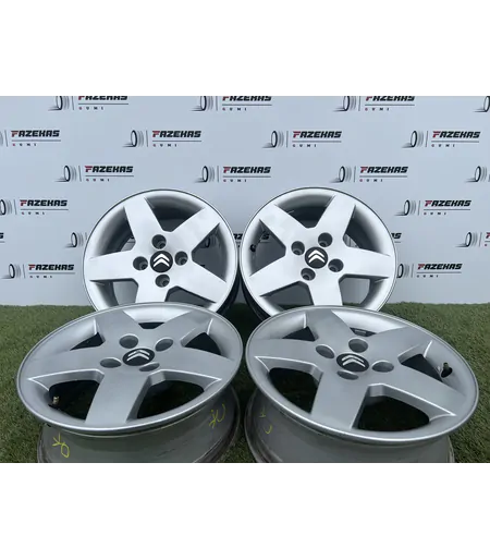 4x108 15" Peugeot Citroen gyári alufelni 6Jx15h2 ET23 - Mobil Gumis
