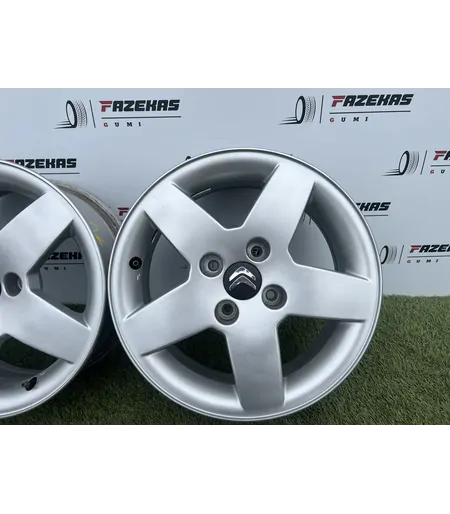 4x108 15" Peugeot Citroen gyári alufelni 6Jx15h2 ET23 - Mobil Gumis 6
