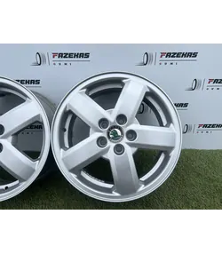 5x100 15" Skoda gyári alufelni 6Jx15h2 ET38 - Mobil Gumis 6