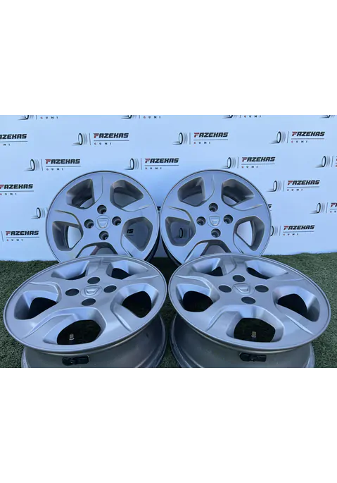 4x100 15" Dacia gyári alufelni + TPMS szenzor 6Jx15h2 ET40 - Mobil Gumis