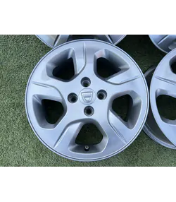 4x100 15" Dacia gyári alufelni + TPMS szenzor 6Jx15h2 ET40 - Mobil Gumis 3