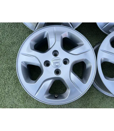 4x100 15" Dacia gyári alufelni + TPMS szenzor 6Jx15h2 ET40 - Mobil Gumis 3