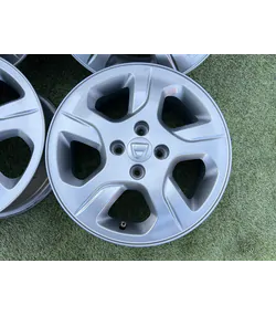 4x100 15" Dacia gyári alufelni + TPMS szenzor 6Jx15h2 ET40 - Mobil Gumis 4