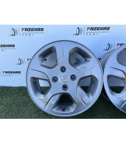 4x100 15" Dacia gyári alufelni + TPMS szenzor 6Jx15h2 ET40 - Mobil Gumis 5