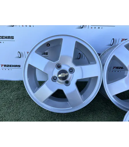 4x100 15" Chevrolet gyári alufelni 6Jx15h2 ET45 - Mobil Gumis 5