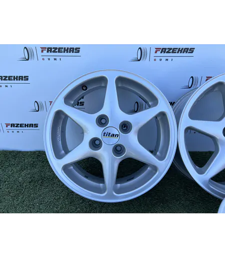4x108 15" Titan (Peugeot,Citroen) alufelni 6Jx15h2 ET25 - Mobil Gumis 5