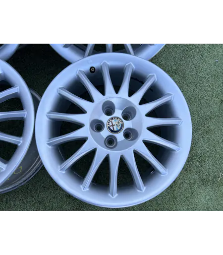 5x98 16" Alfa Romeo gyári alufelni 7Jx16h2 ET35 - Mobil Gumis 4