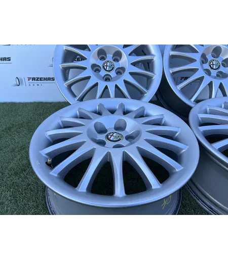 5x98 16" Alfa Romeo gyári alufelni 6,5Jx16h2 ET41,5 - Mobil Gumis 2