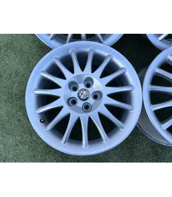 5x98 16" Alfa Romeo gyári alufelni 6,5Jx16h2 ET41,5 - Mobil Gumis 3
