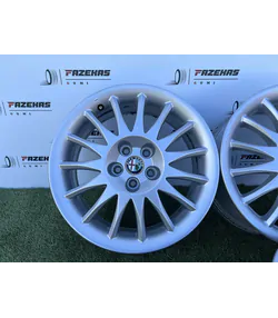 5x98 16" Alfa Romeo gyári alufelni 6,5Jx16h2 ET41,5 - Mobil Gumis 5