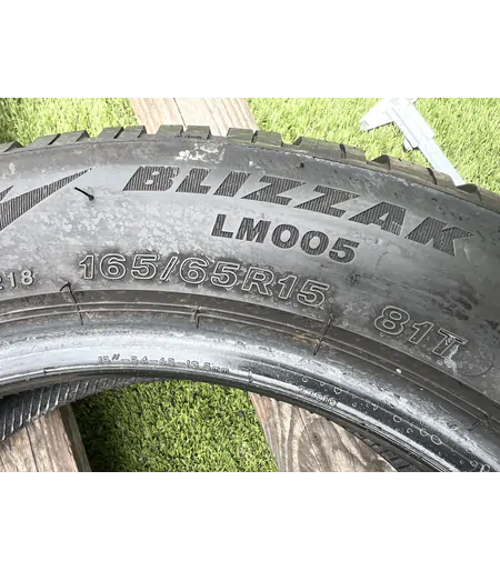 165/65 R15 Bridgestone Blizzak LM005 téli gumi 7mm 5
