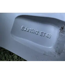 4x100 15" Opel gyári alufelni 6Jx15h2 ET43 - Mobil Gumis 7