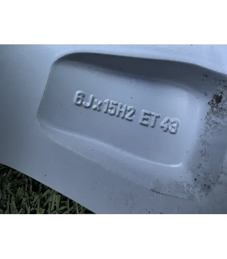 4x100 15" Opel gyári alufelni 6Jx15h2 ET43 - Mobil Gumis 7