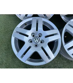 5x100 15" Volkswagen gyári alufelni 6Jx15h2 ET38 - Mobil Gumis 3