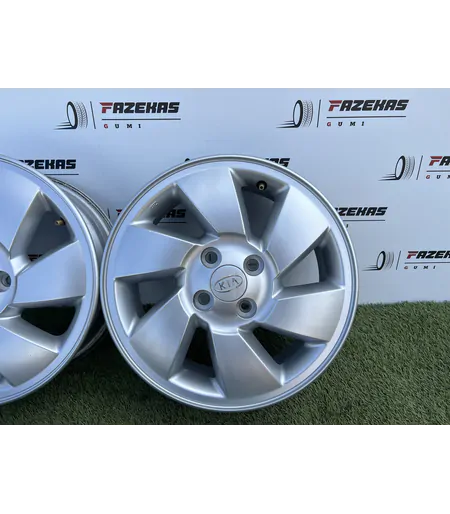 4x100 15" Kia Picanto gyári alufelni 5,5Jx15h2 ET46 - Mobil Gumis 6