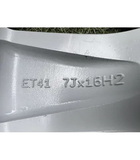 4x98 16" Fiat gyári alufelni 7Jx16h2 ET41 - Mobil Gumis 7