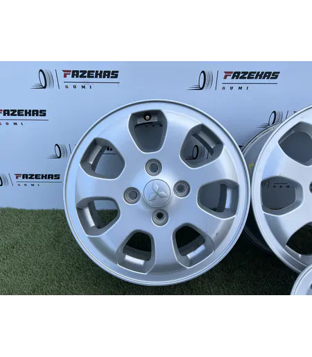 4x114.3 15" Mitsubishi gyári alufelni 6Jx15h2 ET46 - Mobil Gumis 5